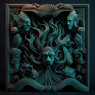 3D модель Игра из глубин (STL)